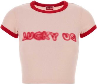 Kenzo Pink Cotton T Shirt