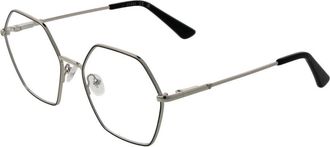 Guess Metalen Brillenmontuur - Dames - Brillen - Grijs - 56 MM - Accessoires