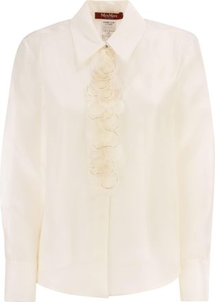 Max Mara Mseagi zijden organza overhemd