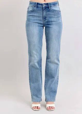 Judy Blue High Rise Dad Jeans In Blue