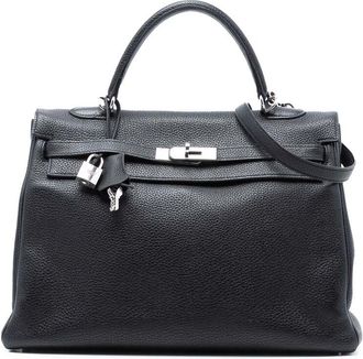 Herm&egrave;s Pre-owned Hermes Togo Kelly II Retourne 35 Ladies [N]