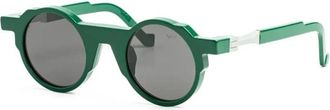 Vava Zonnebril - unisex - Zonnebrillen - Groen - 45 MM - Accessoires