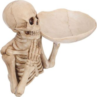 OEM Dulcero Con Forma De Calavera, Decoraci&oacute;n De Halloween, Bol Para Aperitivos, Decoraci&oacute;n Para El Hogar O La Oficina