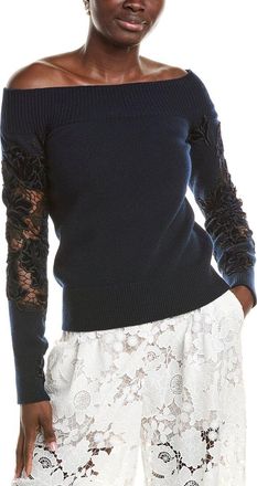 Oscar De La Renta Wool Sweater
