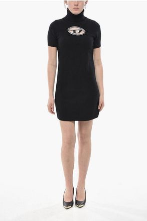 Diesel Virgin Wool and Cashmere Dress M-ARGARET-DRS With Cut-Out Lo size Xxs