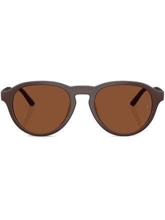 Oliver Peoples Occhiali da sole R-8 - Marrone