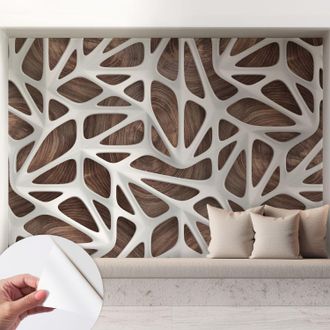 Tulup Fotomurale Adesivo Stickers - Murali Decorativo - Soggiorno Moderno - Effetto Realistico - Armonia Dinamica 208x146 Cm
