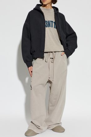 Fear of God T-shirt With Logo, Mens, Grey