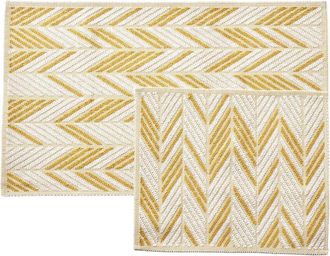 Bella Maison Corner Bath Mat Set