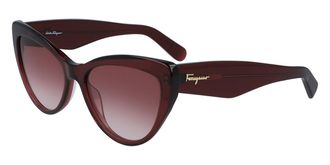 Ferragamo SF 930S 606 Womens Sunglasses Burgundy Size 56