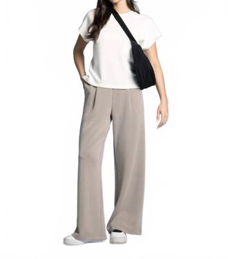 Thread & Supply Frida Straight Leg Pants In Taupe