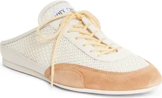 Jimmy Choo London Sunny Mesh Sneaker Mule in Vanilla Latte/toffe Mix at Nordstrom, Size 37.5