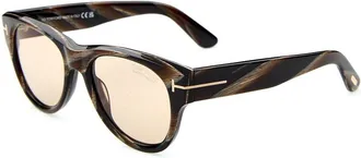 Tom Ford Mens Burton 52Mm Sunglasses