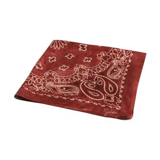 Golden Goose Silky Scarves, female, Multicolor, Size: ONE SIZE Foulard Paisley Print Silk