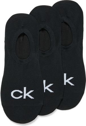 Calvin Klein Mens Logo ped socks 3-pack