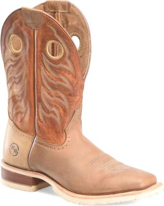 Double-H Boots Mens Thatcher Western Boots In Oldtown Folklore