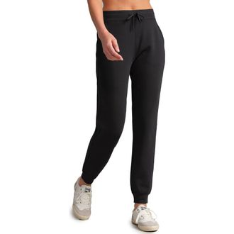 Rhone DreamGlow Joggers in Pure Black at Nordstrom Rack, Size Large