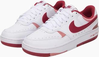 Nike Womens Nike Womens Trainers Gamma Force Casual Sneakers - White And Burgundy - Size: 3.5