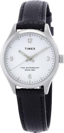 Timex Waterbury Quartz White Dial Ladies Watch TW2U97700