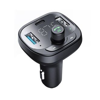 OEM Reproductor Mp3 Para Coche Con Tarjeta Tf, Usb, Carga R&aacute;pida Qc3.0 Tipo-c Pd, 2 Puertos Usb, Kit Manos Libres 5.0 Y Transmisor Fm