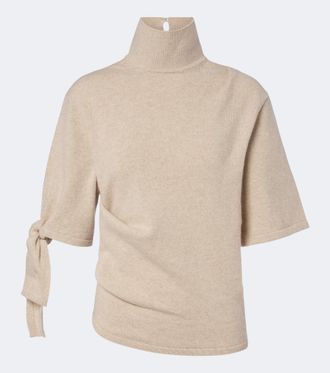 Jacquemus Jersey de cuello alto Fiocco en mezcla de lana y cachemir