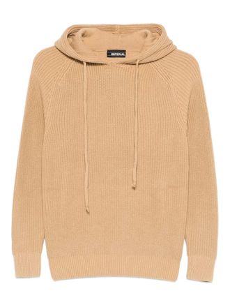 Imperial ribbed hoodie - Neutrals