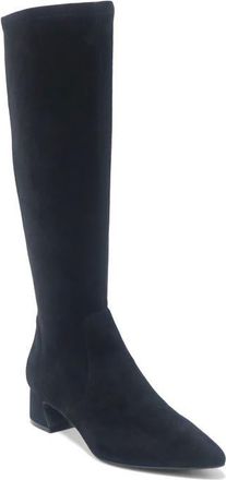 Gentle Souls Gallway Stretch Boot in Black Suede at Nordstrom, Size 9.5