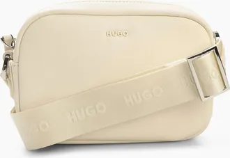 HUGO BOSS Womens Bel 2.0 Crossbody Bag - White - Size: ONE size