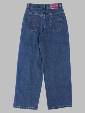 BILLIEBLUSH Embroidered Denim Jeans - Blue