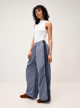 Twik Womens Sporty stripe canvas pant