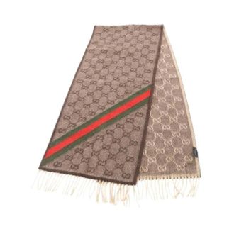 Gucci Pre-owned Scarves, unisex, Brown, Size: ONE SIZE Pre-owned Stole