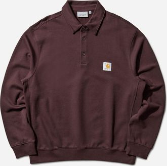 Carhartt Work in Progress Men s Polo Sweatshirt Palisander