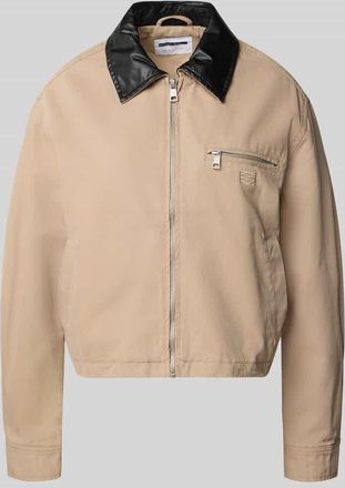 Noisy May Jacke mit Brusttasche Modell SCOTTY in Beige, Gr&ouml;&szlig;e XL
