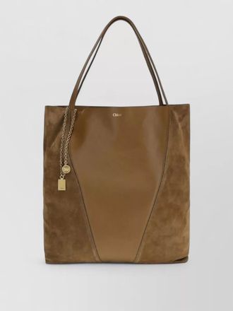 Chlo&eacute; calf leather bos taurus shoulder bag chain