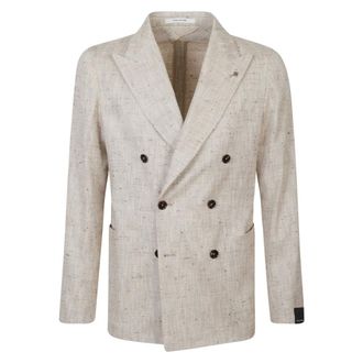 Tagliatore Heren, Jassen, Beige, Maat: XL