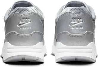 Nike Mens Air Max 1 86 Og Sneakers Silver Leather