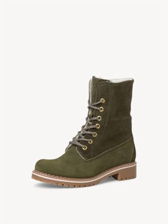 Tamaris Womens Worthman Ankle Boot In Olive