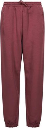adidas by Stella McCartney Logo Katoenmix Broek - Dames - Trainingsbroeken - Bruin - M - Katoen - Fitness