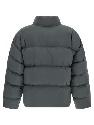 Balenciaga Quilted Nylon Down Jacket - Gray