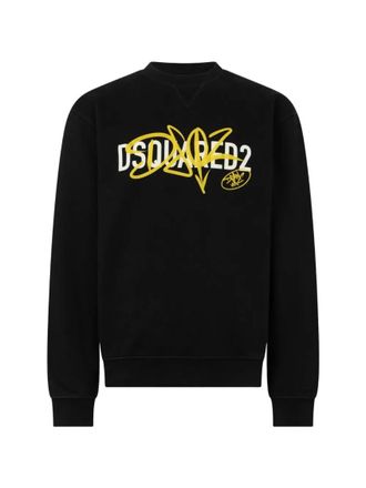 Dsquared2 Black Crew Neck Sweatshirt