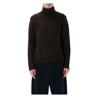 STUDIO NICHOLSON Truien & Vesten, Heren, Bruin, M, Wol, Loris High Neck