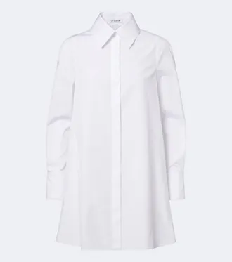 Alaia Ala&iuml;a Cotton poplin minidress