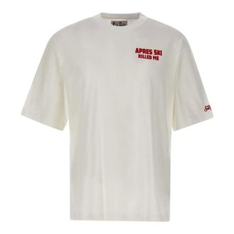 MC2 Saint Barth Delmar T-Shirt - Heren - Tops - Wit - Maat: XL Katoen
