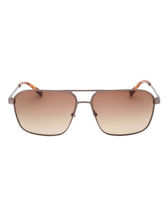 Timberland Mens Timberland Tb9316 13H Matte Dark Silver Sunglasses - Size: ONE size