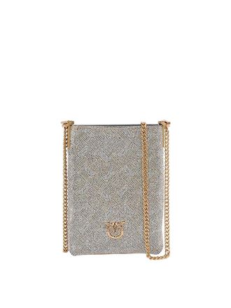 Pinko Strass Monogram Phone Cover