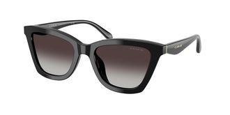 Coach HC8464U CFU10 50028G Womens Sunglasses Black Size 52
