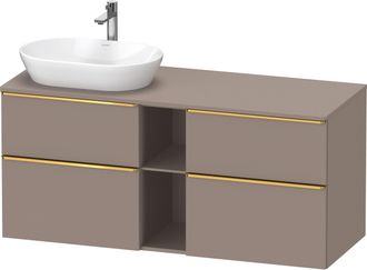 Duravit Lavabo Consola Duravit D-neo, Suspendido (corte A La Izquierda)