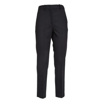 Incotex Broeken, Heren, Zwart, W40, Wol, Regular-fit broek van bi-stretch wol