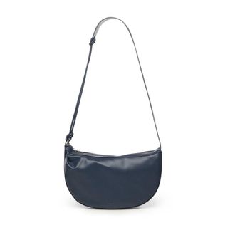 Max Mara Shoulder Bags, female, Blue, ONE SIZE, Blue Zipper Bag Made in Italy
