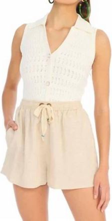 Allison New York Bodhi Tank Top In White
